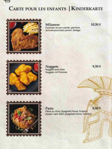 Carte Enfants - Kinderkarte