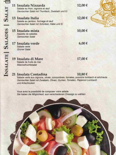 Salades - Salate