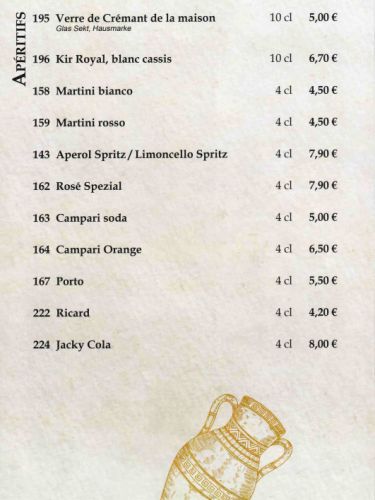 Apéritifs